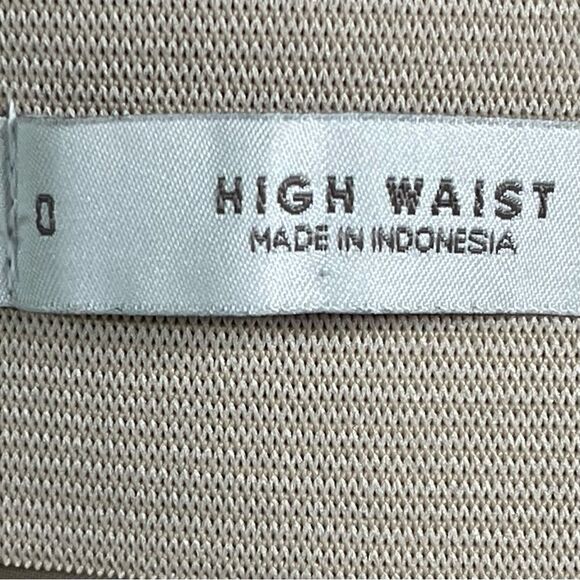 LOFT Herringbone High Waist Slim Pants (Oatmeal Melange) - 0 - Picture 11 of 12